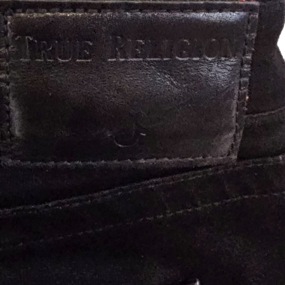 True Religion Size 4 Black Jeans Jennie Curvy Skinny - Picture 3 of 5